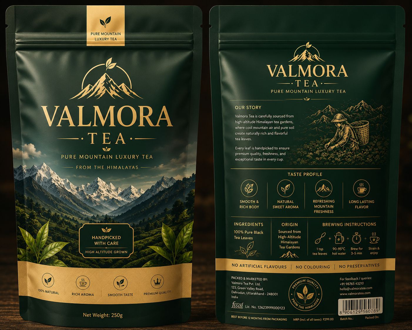 VALMORA LUXURIOUS TEA